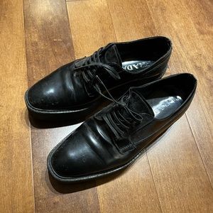 Prada Brogue Oxford with platform
